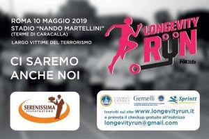 Longevity Run: Serenissima Ristorazione sponsor dorato