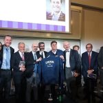 Giovanni Lo Storto con Javier Zanetti, ex calciatore dell'inter